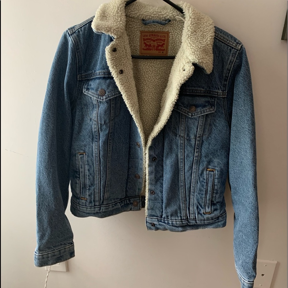 Levi’s Sherpa denim jacket